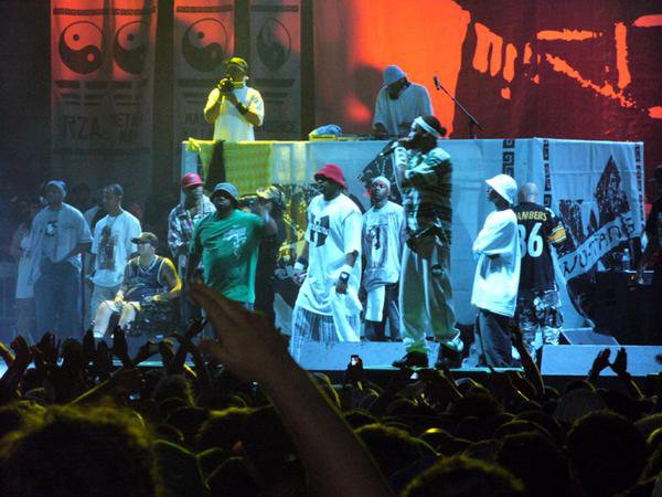 Wu-Tang Clan performing at Rock the Bells festival in 2007